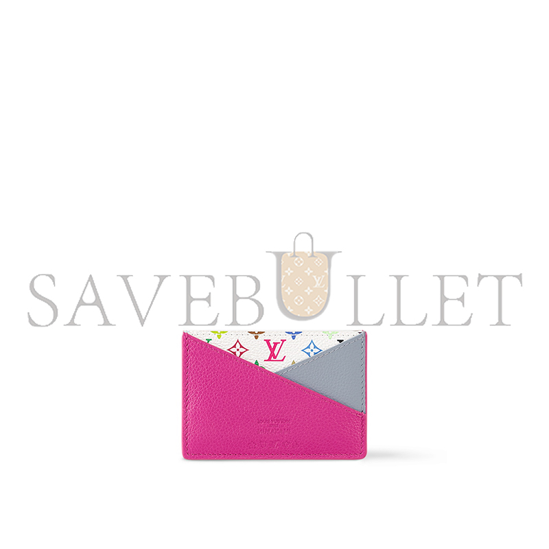 LOUIS VUITTON MASTER MURAKAMI LV X TM CRISS-CROSS CARD HOLDER M14091 (10*7cm)